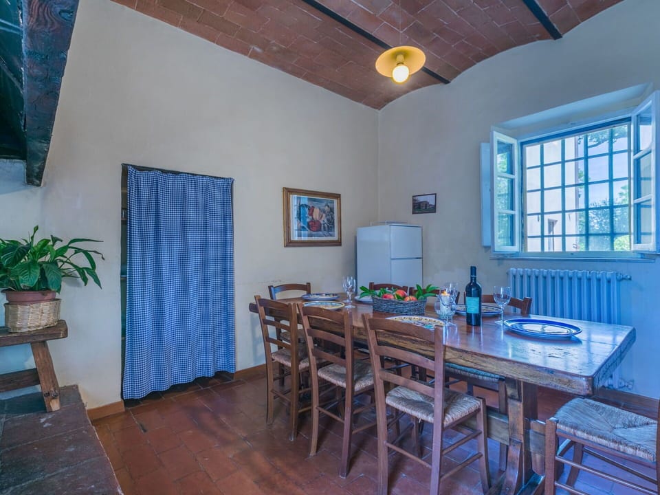 Furniture, Table, Property, Plant, Houseplant, Blue, Flowerpot, Azure, Wood, Building