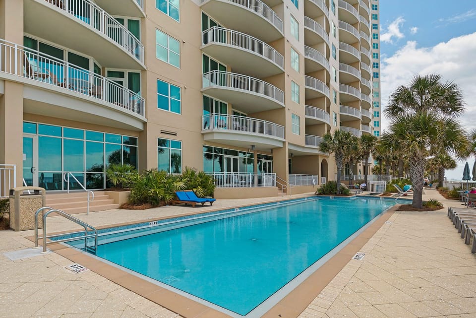 Gorgeous Pool Deck at Aqua