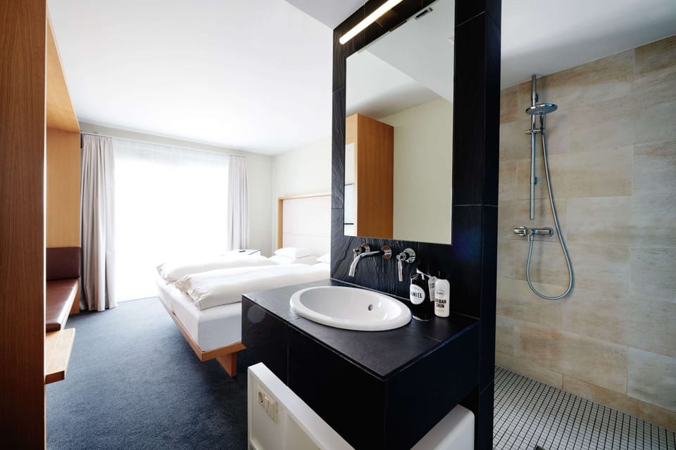 Loggia Room | Hypo-allergenic bedding, in-room safe, desk, soundproofing