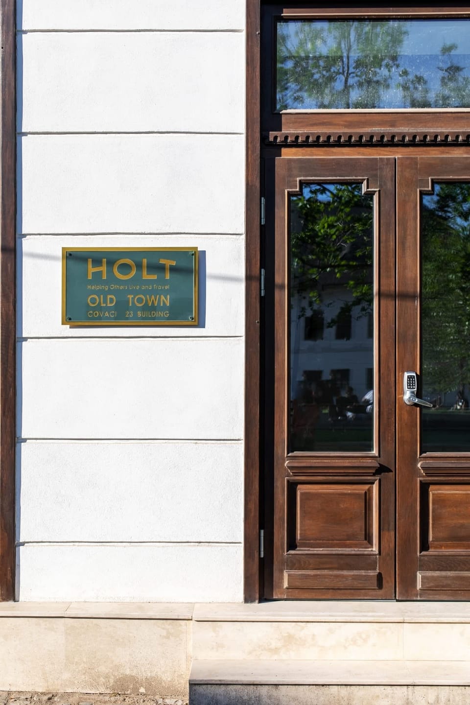 Our main entrance