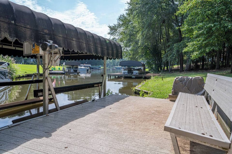 Boat slip for you to tie up a boat 