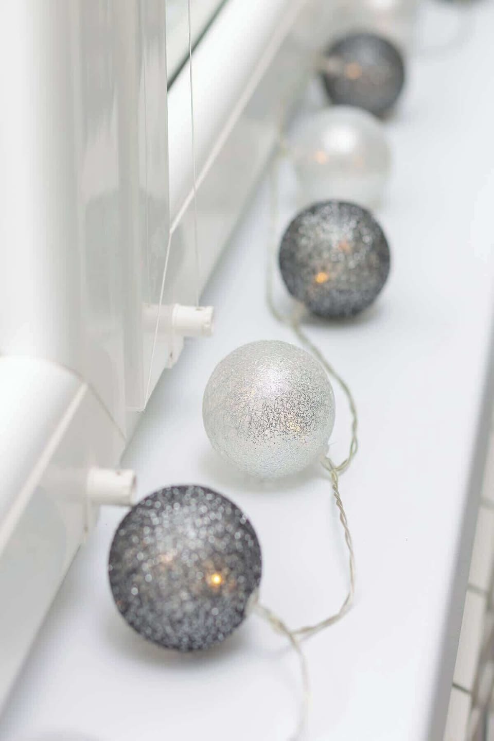 Decorative candles adding a cozy touch to the room.