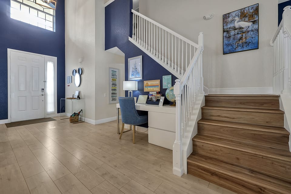 Light and Airy Two Story Entry Welcomes You HOME!