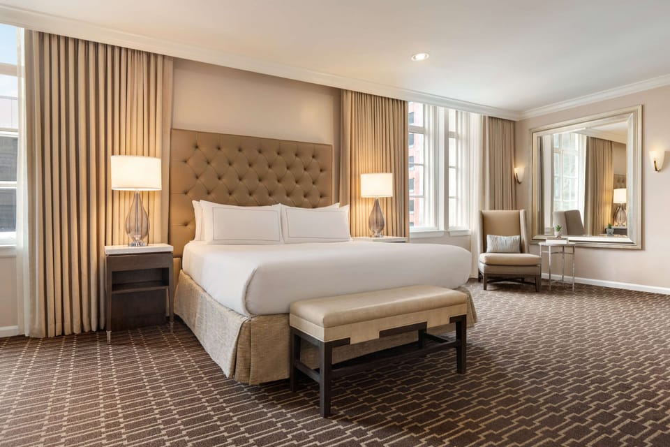 Premium bedding, in-room safe, desk, laptop workspace