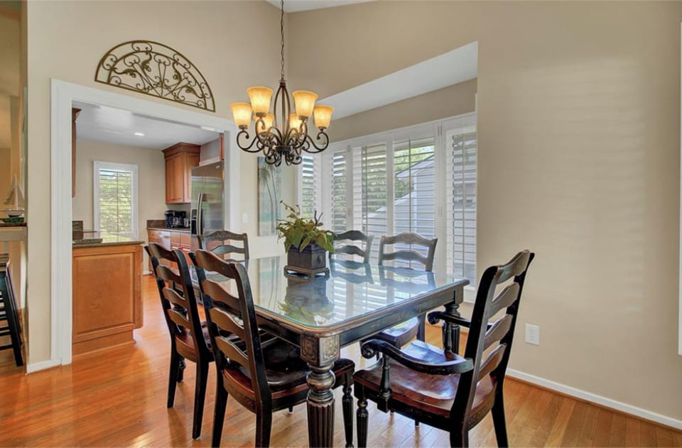 Dining area.