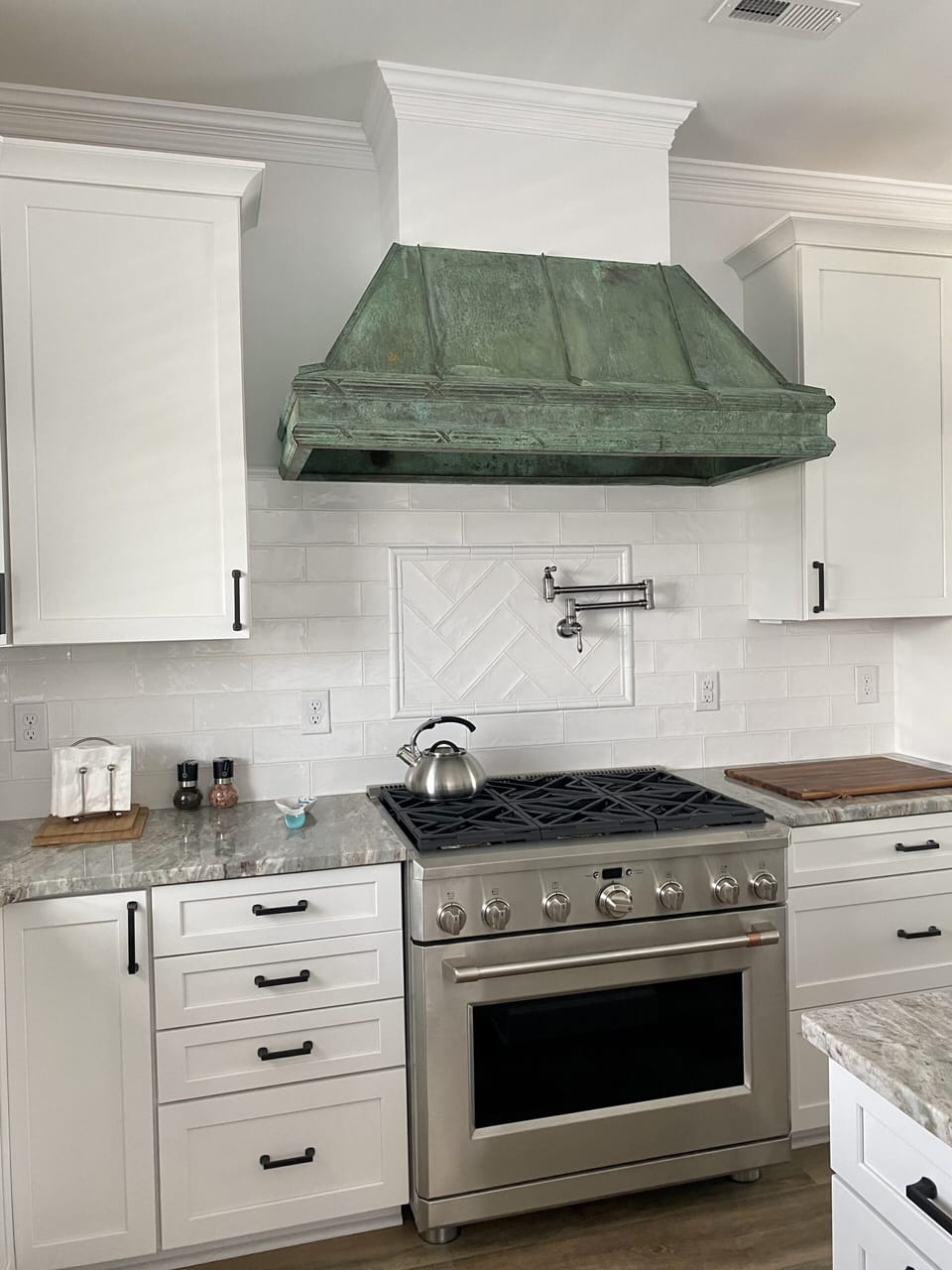 Custom Designed Stove and Vent