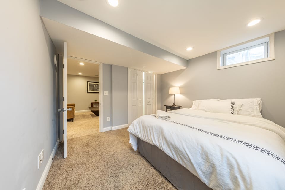 Lower level bedroom