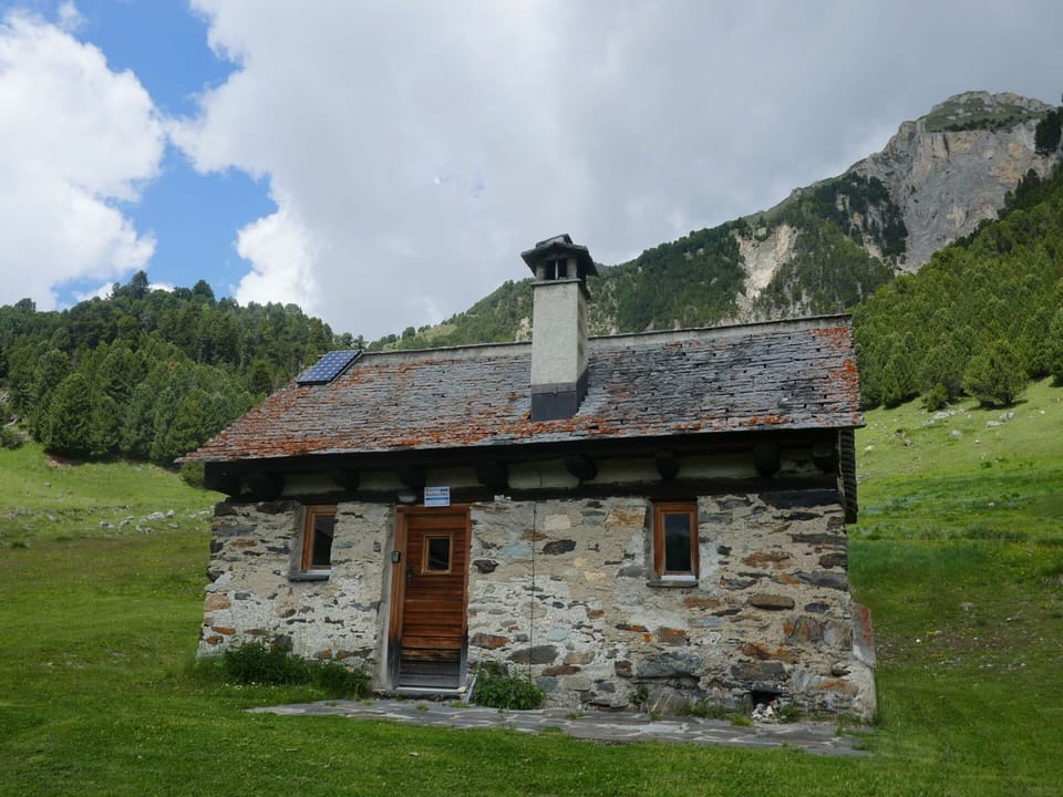 Cloud, Sky, Plant, Natural Landscape, Mountain, Tree, Wood, Grass, Cottage, Mountain Range