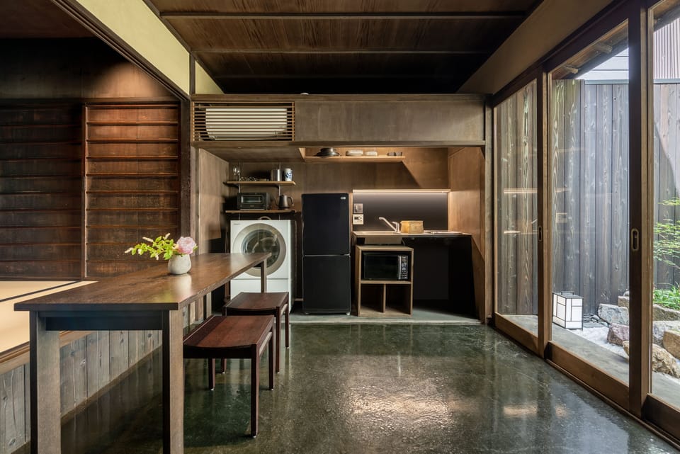 Traditional House, 2 Bedrooms, Kitchen, Garden View (Non Smoking) | Private kitchen | Fridge, microwave, stovetop, coffee/tea maker