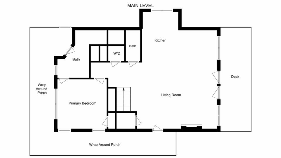Cabin, 3 Bedrooms | Floor plan