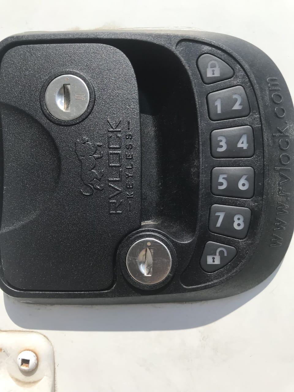 Door combination lock