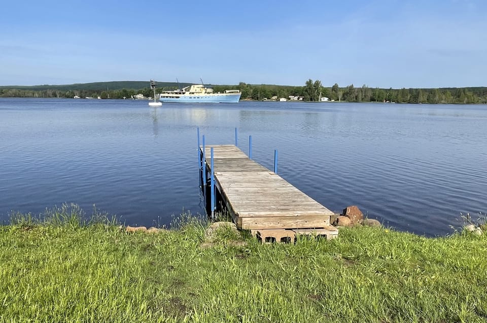 The Ranger III on it’s way out to Isle Royale 
