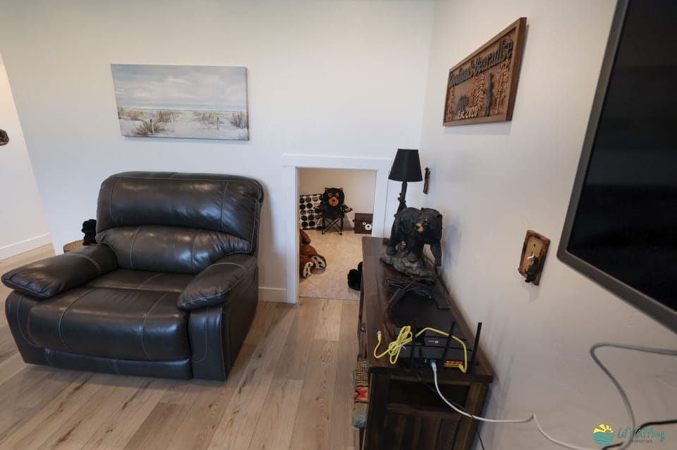 Kid's Corner under the stairs