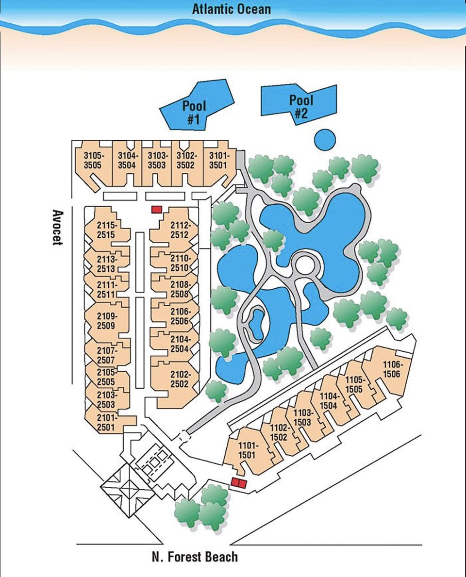 Sea Crest Property Map