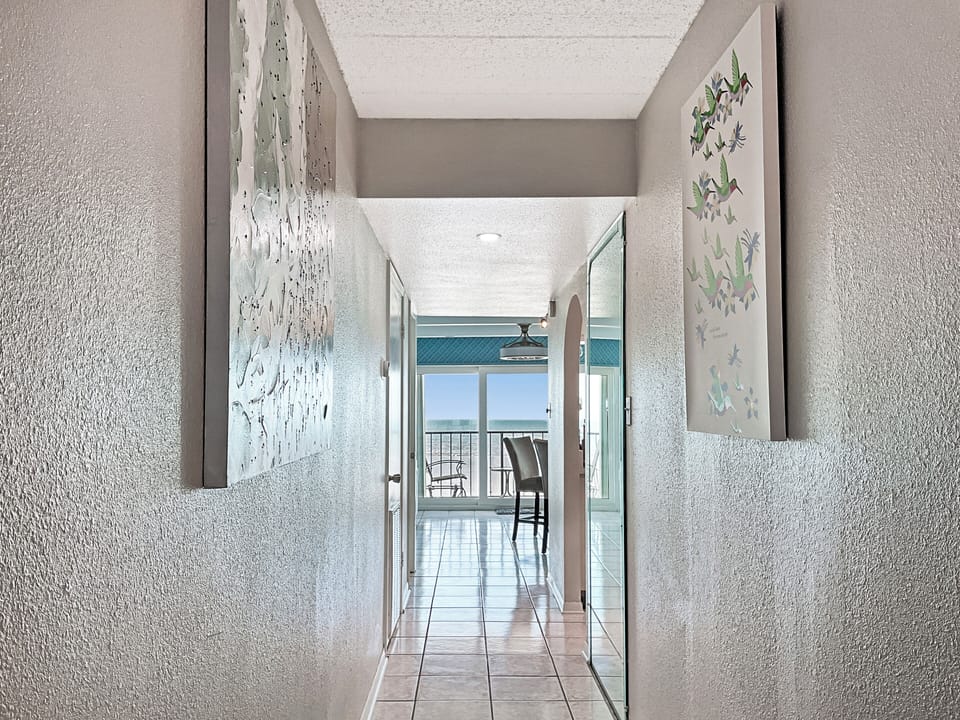 Entrance in the cruise ship/condo unit 510