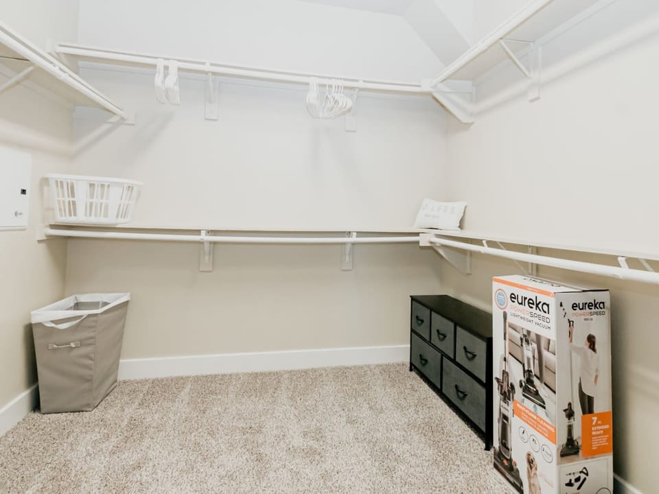 Large walk-in closet