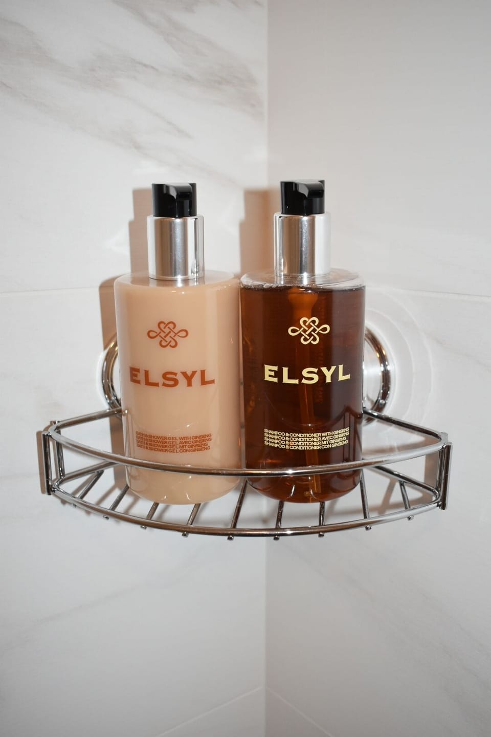 Quality toiletries are provided