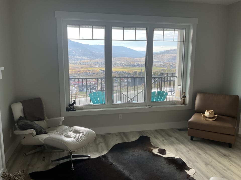 Front outside view from gas fireplace area