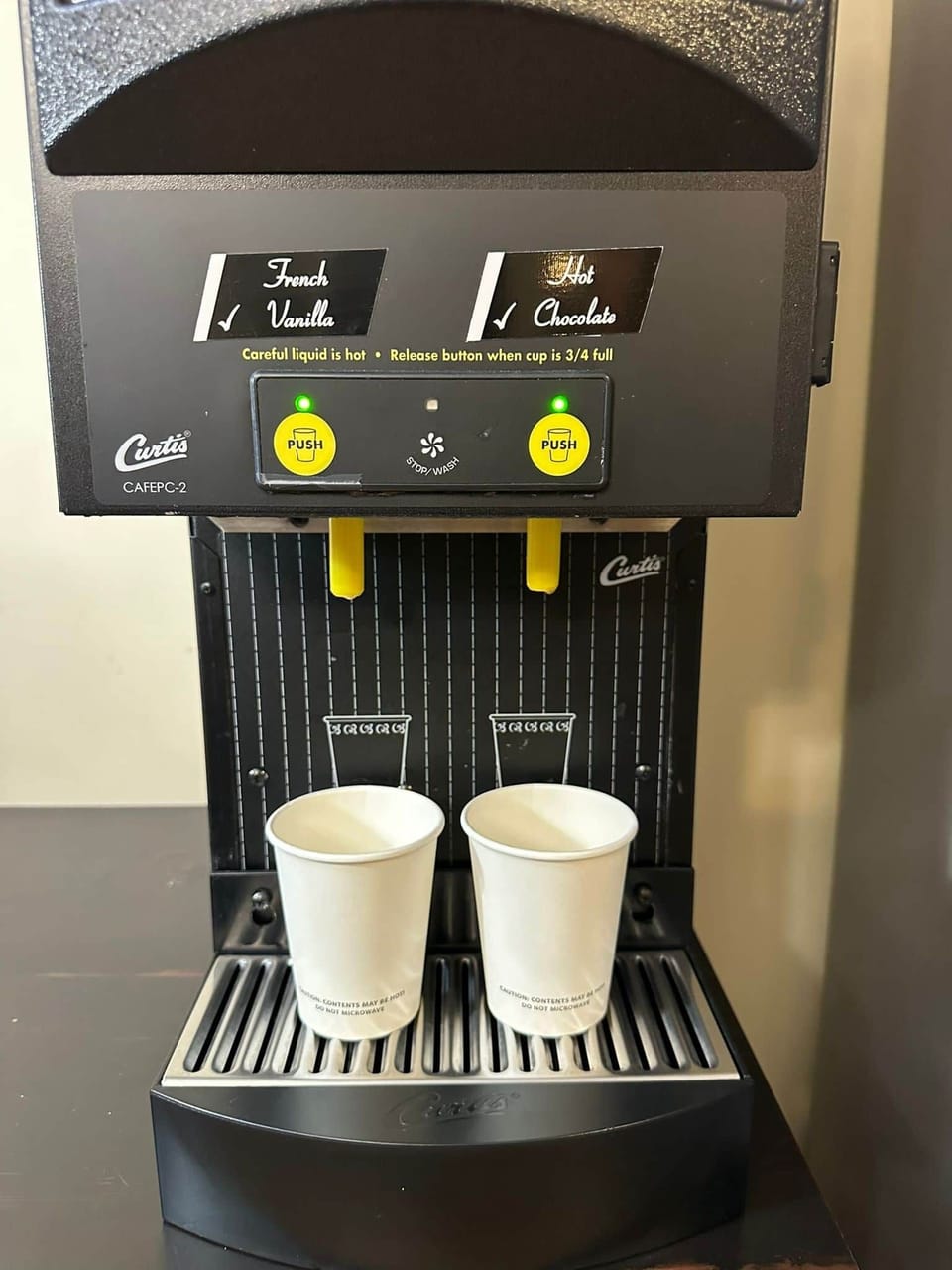 Unlimited* hot chocolate/french vanilla