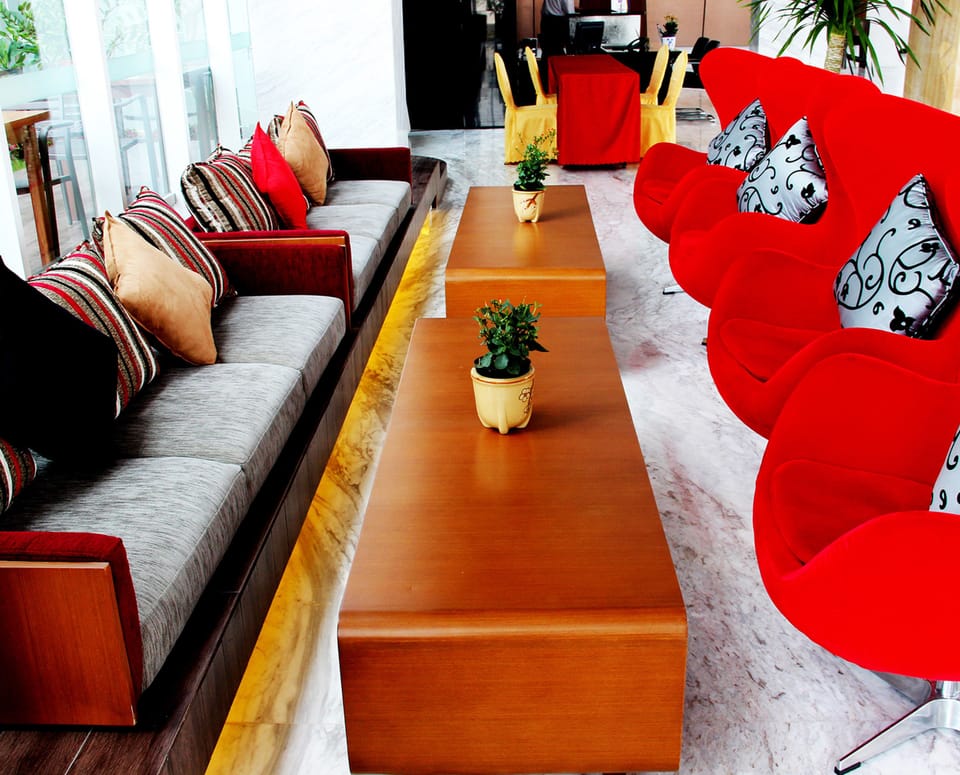 Lobby sitting area