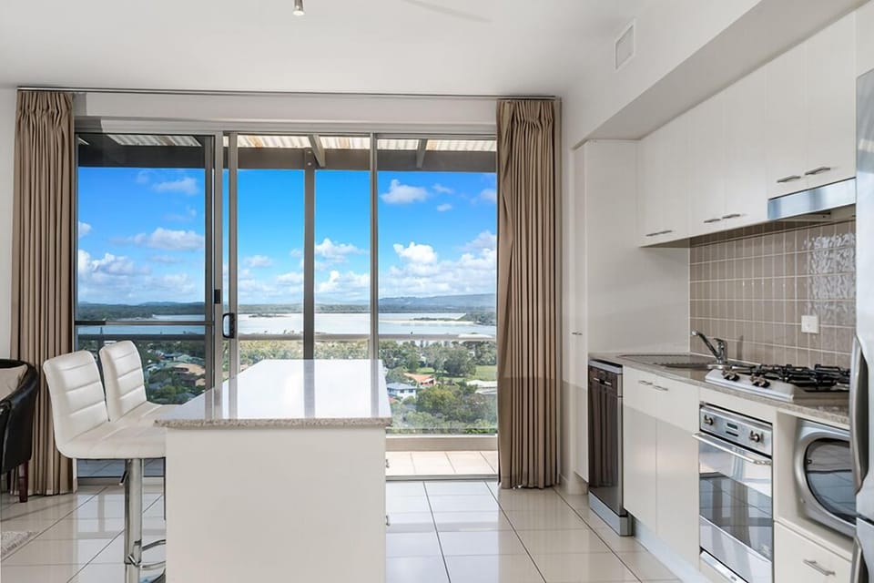 3 Bedroom Luxury Penthouse | Private kitchen | Coffee/tea maker, full-size fridge, microwave, oven