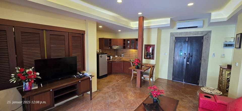 Apartment, 1 Bedroom | Egyptian cotton sheets, minibar, in-room safe, desk