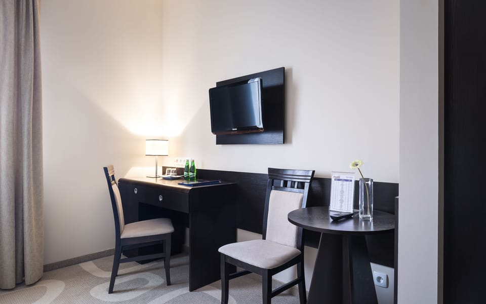 In-room safe, desk, iron/ironing board (on request)