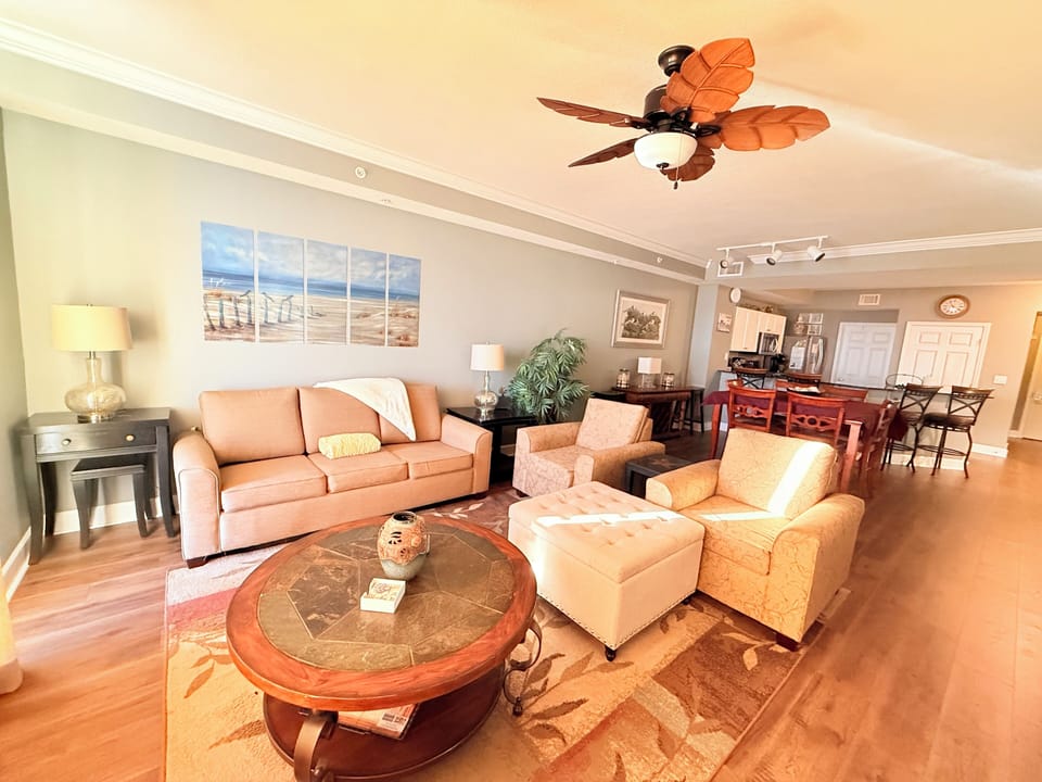 Waterfront living area