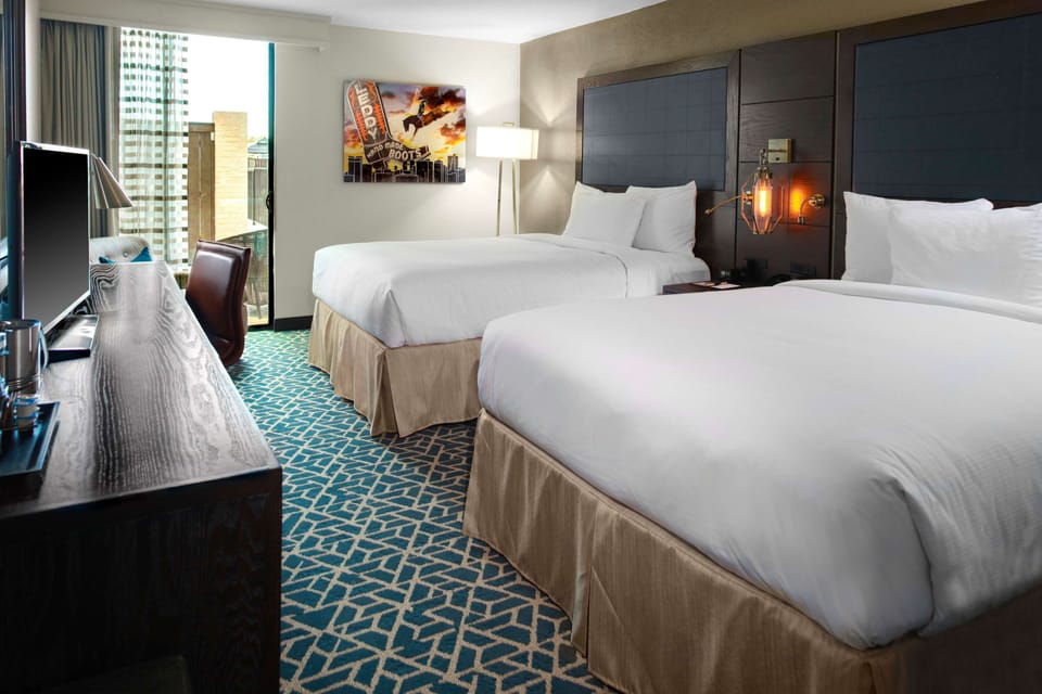 In-room safe, desk, laptop workspace, iron/ironing board