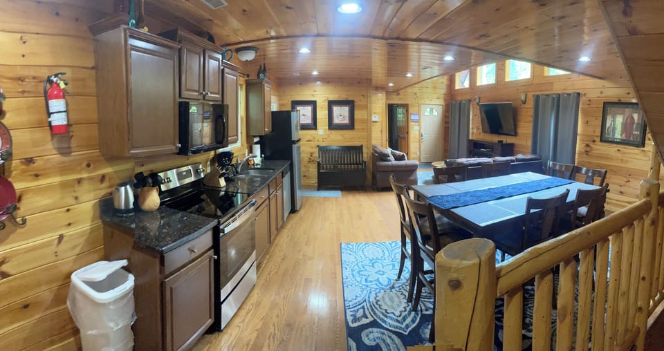 kitchen and dining 