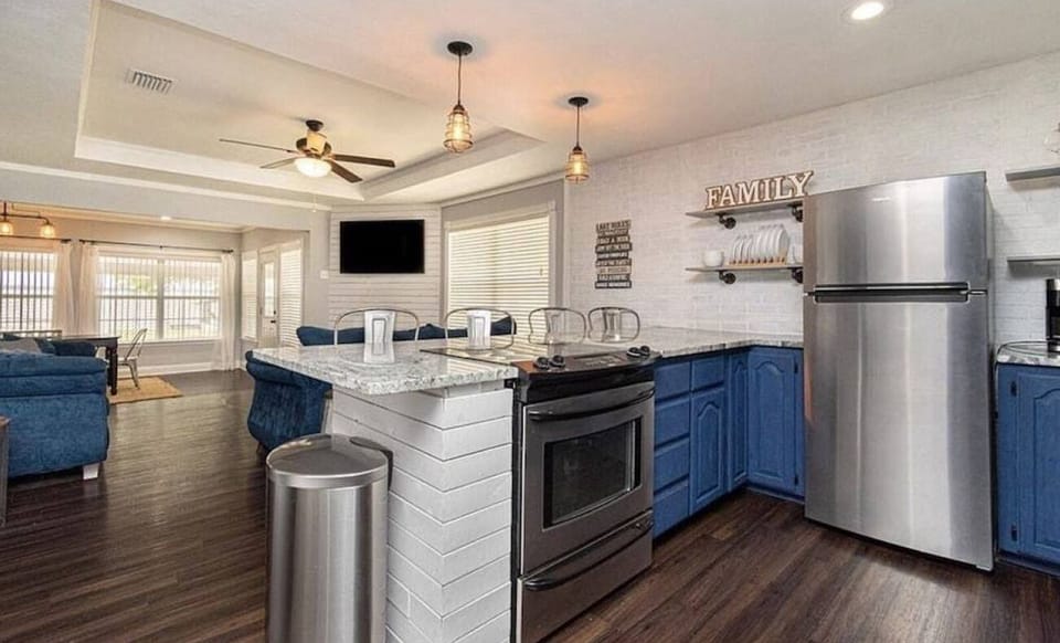 Modern appliances and amenities.
