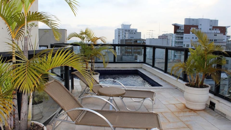 Rooftop pool