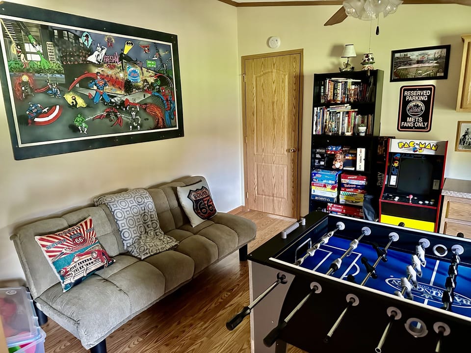 Game room & futon