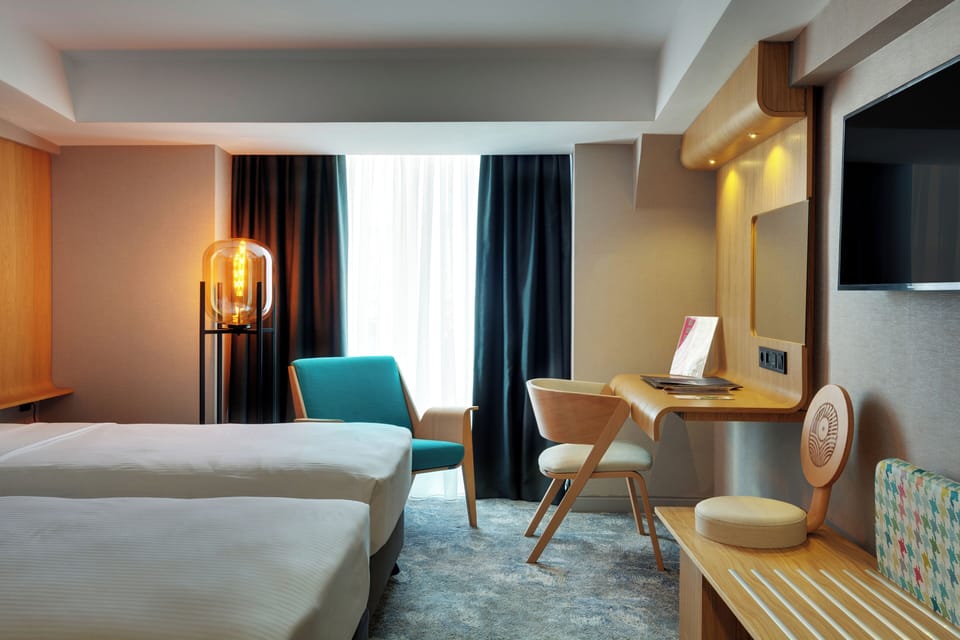 Superior Twin Room | In-room safe, blackout drapes, iron/ironing board, WiFi (free)