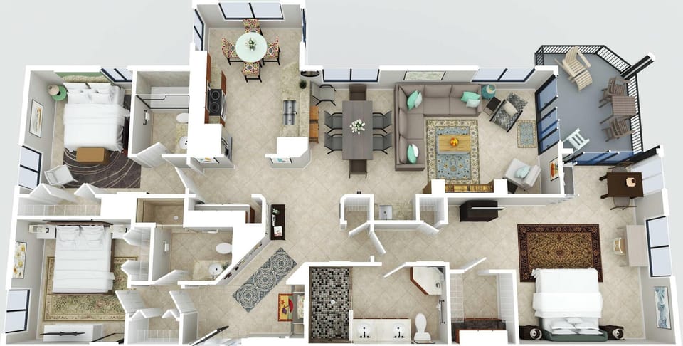Broadmoor 701 floor plan