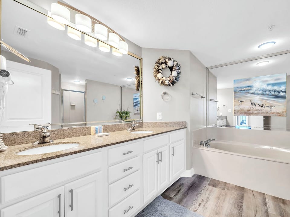 Master bathroom