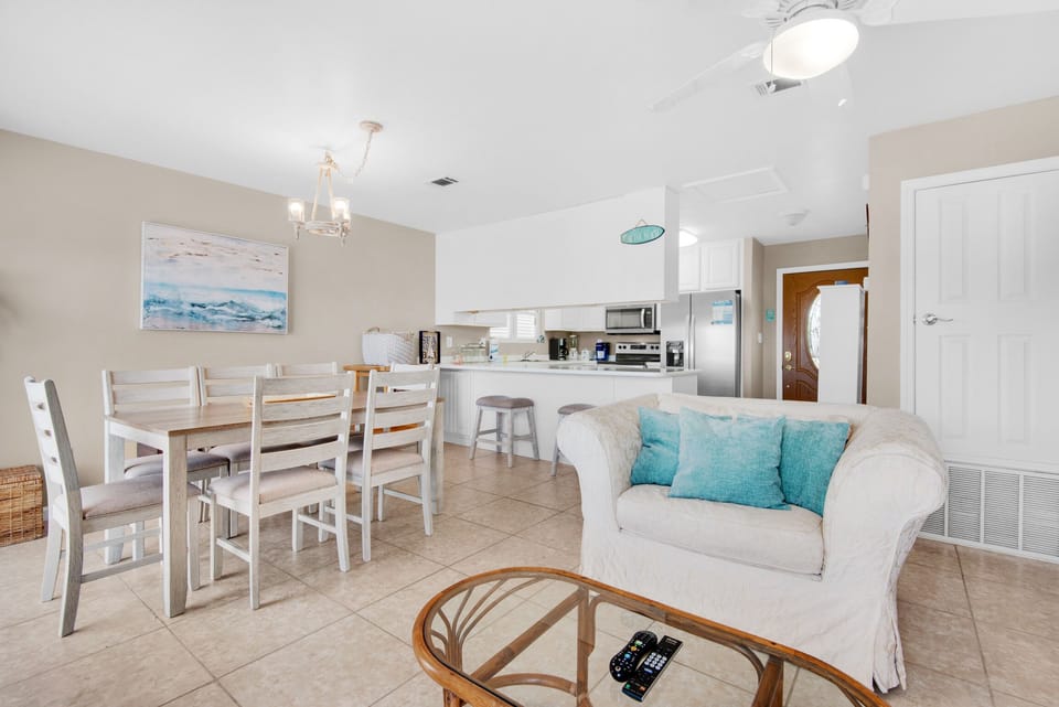 Living to kitchen view
