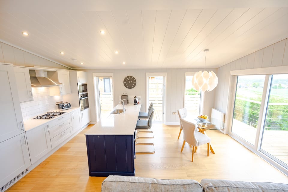 Ground floor: Open-plan living area