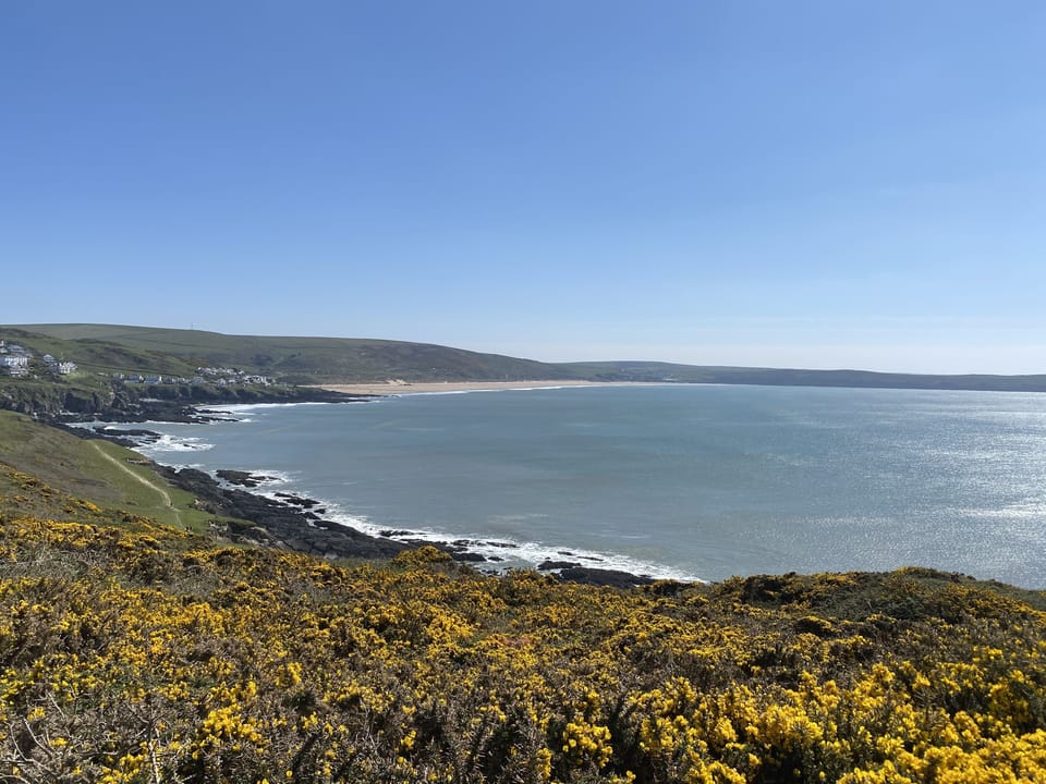Woolacombe beach from Morte Point