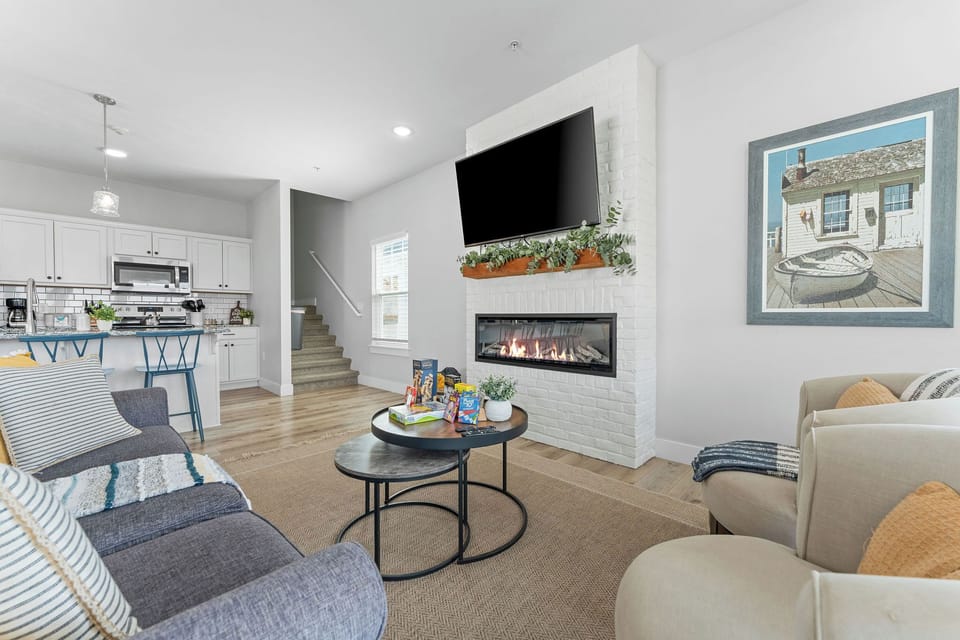 Living Area with Smart TV 