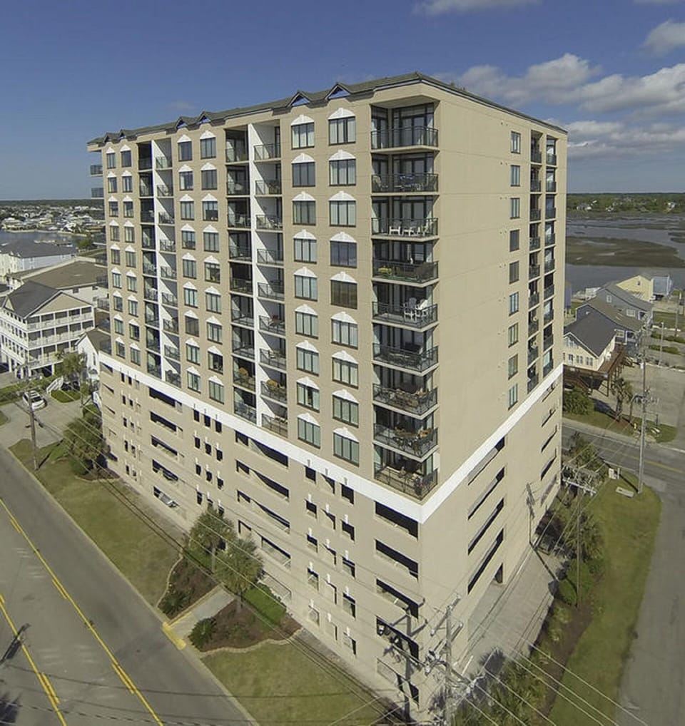 Beachwalk Villas is located right across the street from the beach.