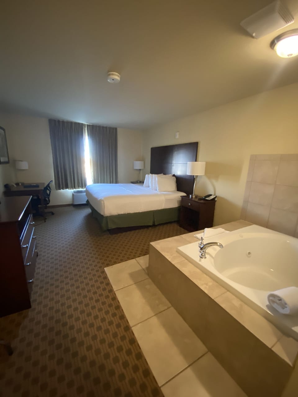 Suite, 1 King Bed, Non Smoking | Premium bedding, in-room safe, individually furnished, desk