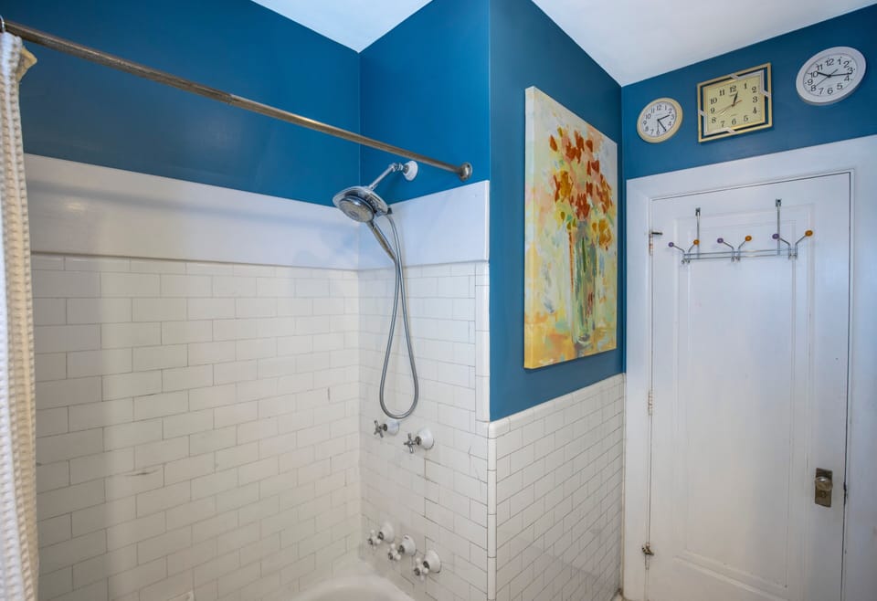 Shower and tub