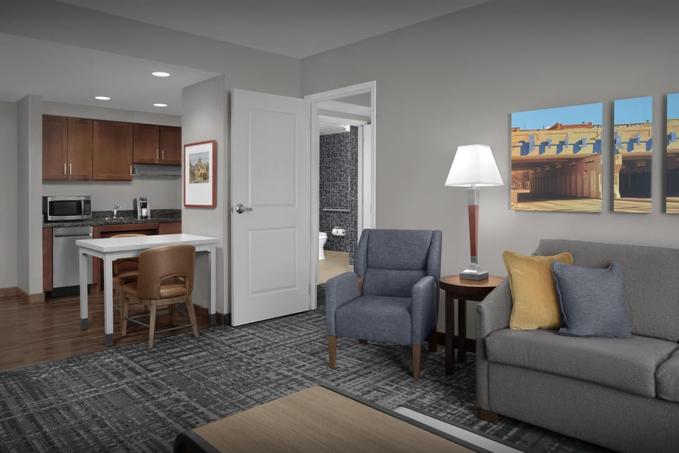 Room, Accessible, Non Smoking | Private kitchen | Full-size fridge, microwave, stovetop, dishwasher