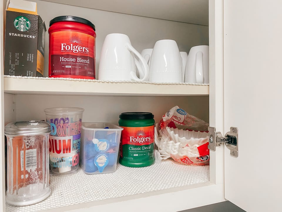 We’ve got you on your morning coffee, creamer and sugar.