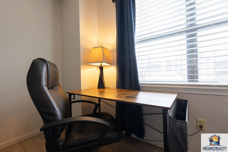 Work Space in Master Bedroom