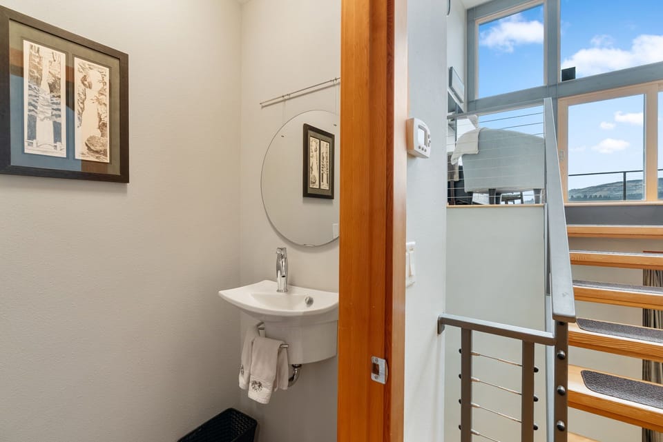 Half Bath located on kitchen level