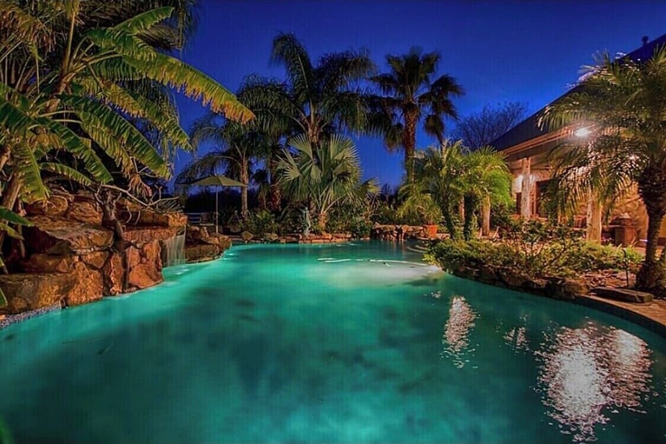 Pool time in the evening until you are ready to call it a night. No curfew.