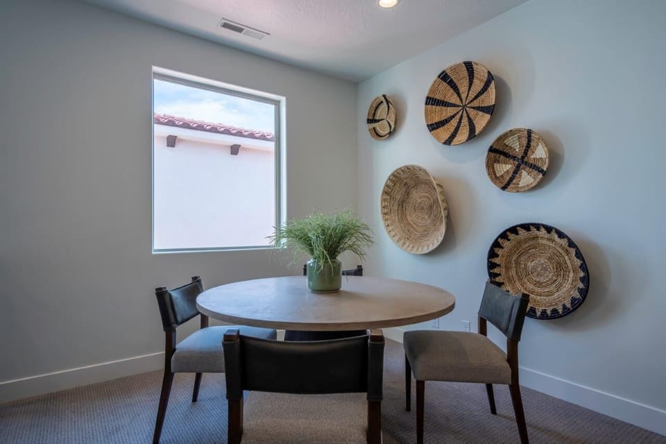 Additional seating, plus a perfect place to play a board game!