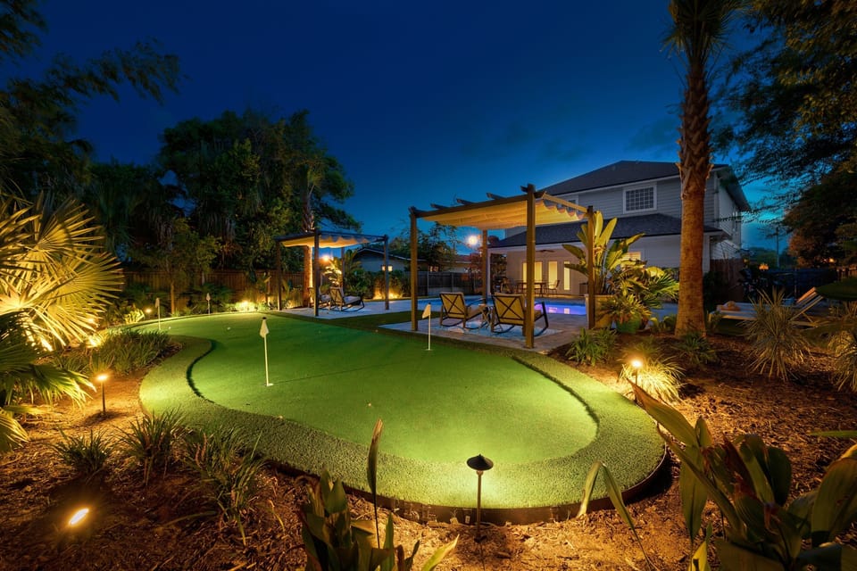 Practice your short game on the new putting green